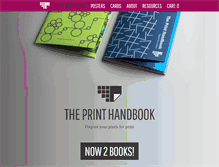 Tablet Screenshot of printhandbook.com